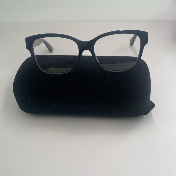 💯- New Authentic Gucci Oversized GG0038ON 011 Eyeglasses - Picture 11 of 15